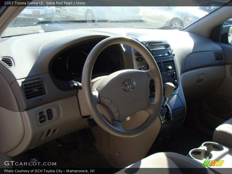 Salsa Red Pearl / Stone 2007 Toyota Sienna LE