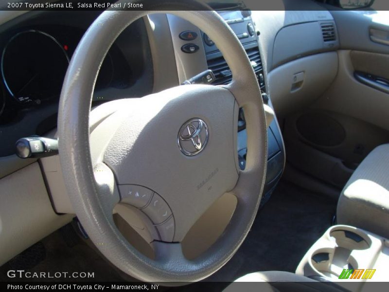 Salsa Red Pearl / Stone 2007 Toyota Sienna LE