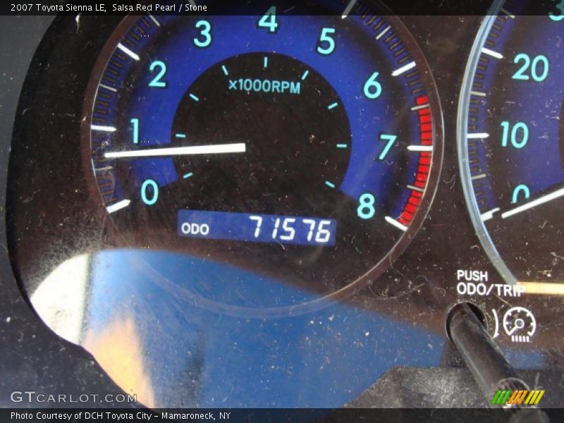 Salsa Red Pearl / Stone 2007 Toyota Sienna LE