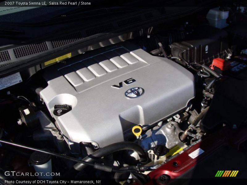 Salsa Red Pearl / Stone 2007 Toyota Sienna LE