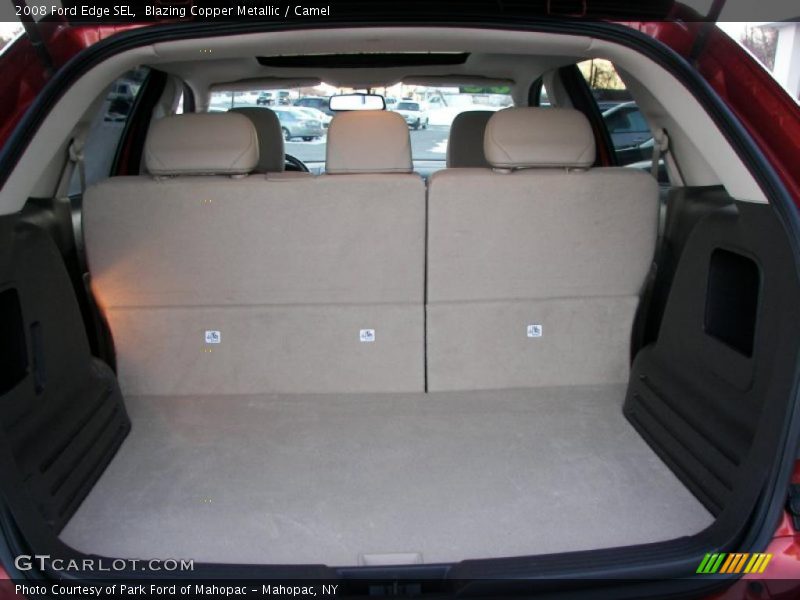 Blazing Copper Metallic / Camel 2008 Ford Edge SEL