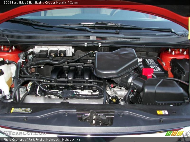 Blazing Copper Metallic / Camel 2008 Ford Edge SEL