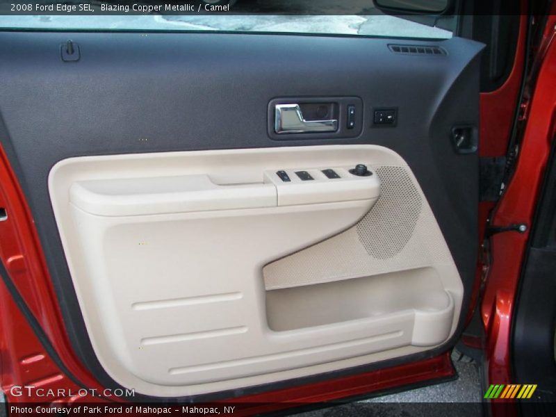 Blazing Copper Metallic / Camel 2008 Ford Edge SEL