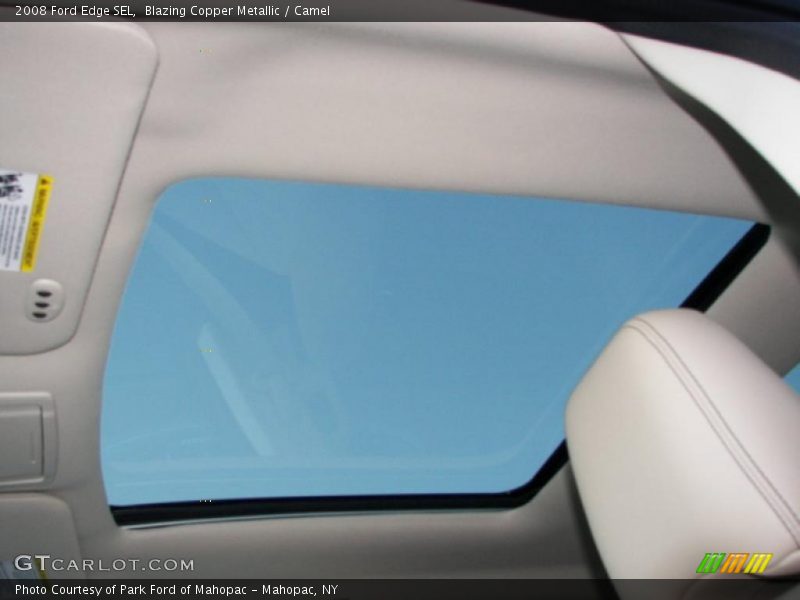 Blazing Copper Metallic / Camel 2008 Ford Edge SEL