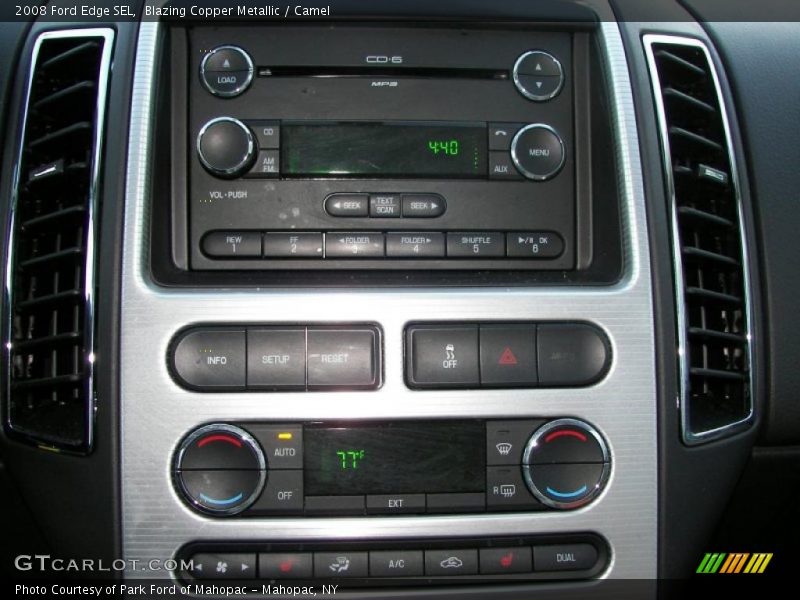 Blazing Copper Metallic / Camel 2008 Ford Edge SEL