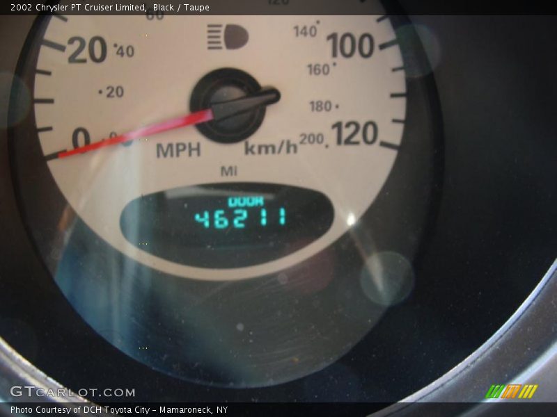 Black / Taupe 2002 Chrysler PT Cruiser Limited
