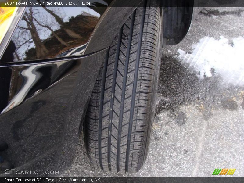 Black / Taupe 2007 Toyota RAV4 Limited 4WD