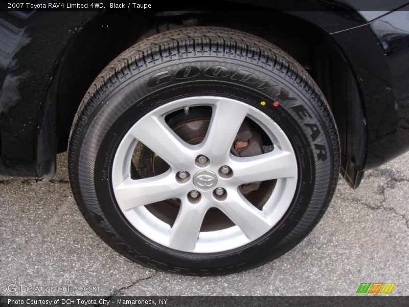 Black / Taupe 2007 Toyota RAV4 Limited 4WD