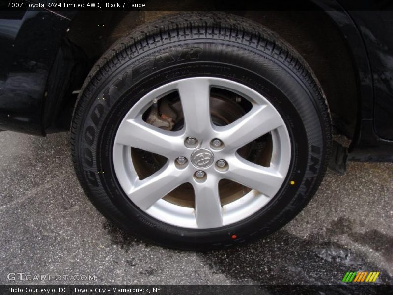 Black / Taupe 2007 Toyota RAV4 Limited 4WD
