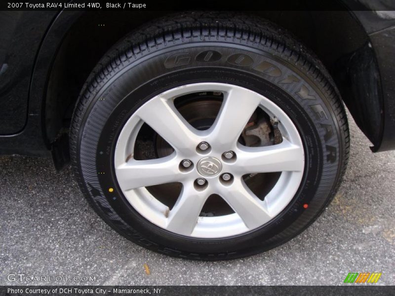 Black / Taupe 2007 Toyota RAV4 Limited 4WD