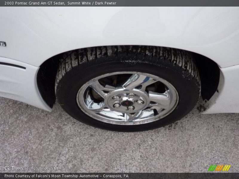 Summit White / Dark Pewter 2003 Pontiac Grand Am GT Sedan