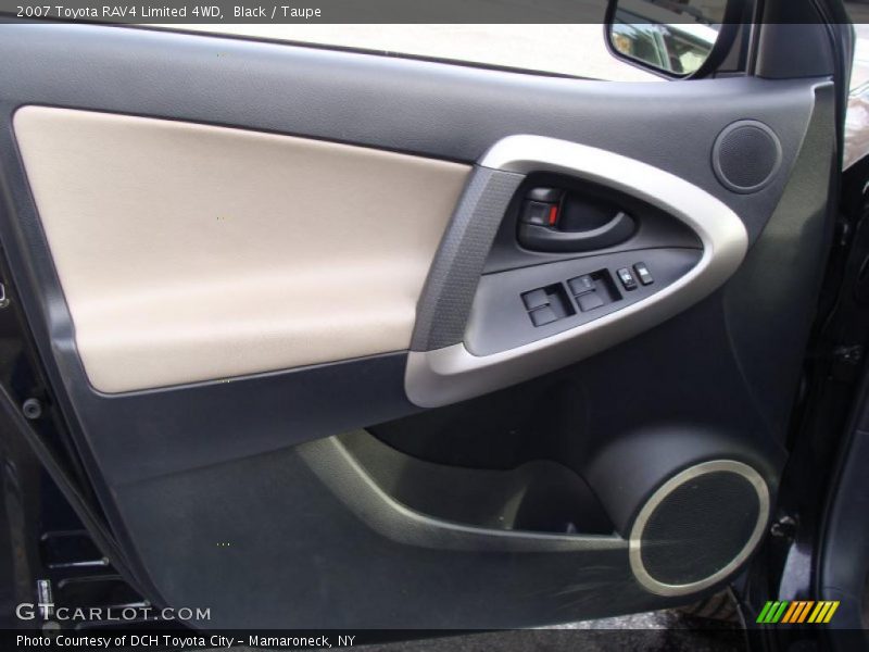 Black / Taupe 2007 Toyota RAV4 Limited 4WD