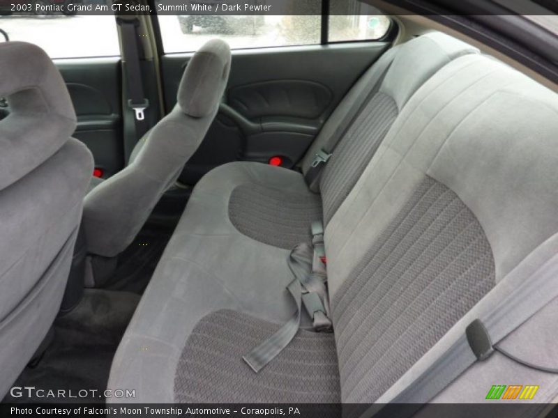 Summit White / Dark Pewter 2003 Pontiac Grand Am GT Sedan
