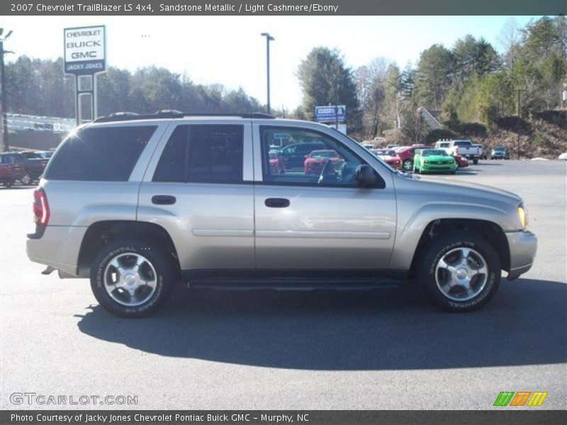 Sandstone Metallic / Light Cashmere/Ebony 2007 Chevrolet TrailBlazer LS 4x4