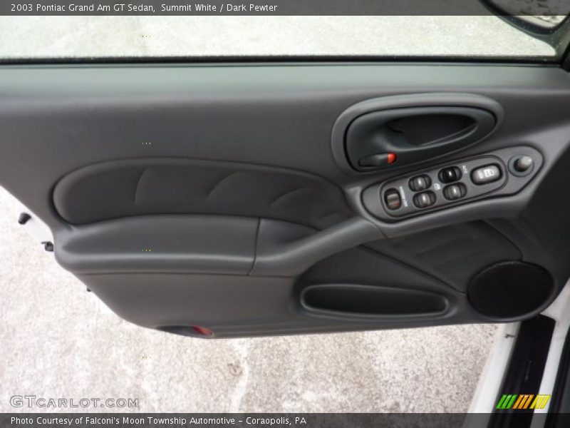 Summit White / Dark Pewter 2003 Pontiac Grand Am GT Sedan