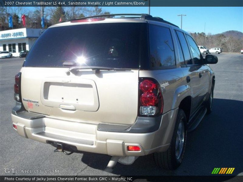 Sandstone Metallic / Light Cashmere/Ebony 2007 Chevrolet TrailBlazer LS 4x4