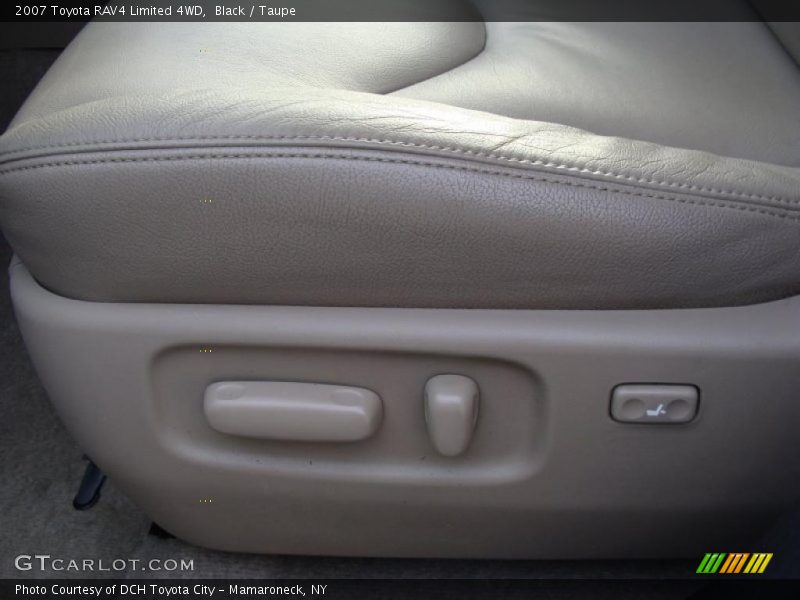 Black / Taupe 2007 Toyota RAV4 Limited 4WD
