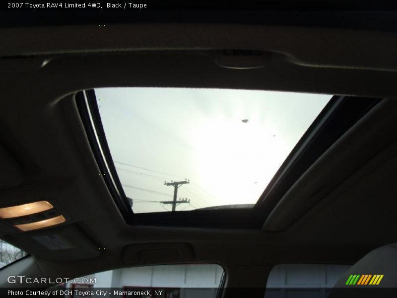 Black / Taupe 2007 Toyota RAV4 Limited 4WD