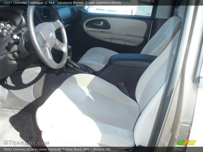 Sandstone Metallic / Light Cashmere/Ebony 2007 Chevrolet TrailBlazer LS 4x4