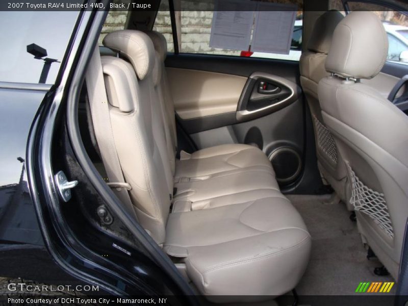 Black / Taupe 2007 Toyota RAV4 Limited 4WD