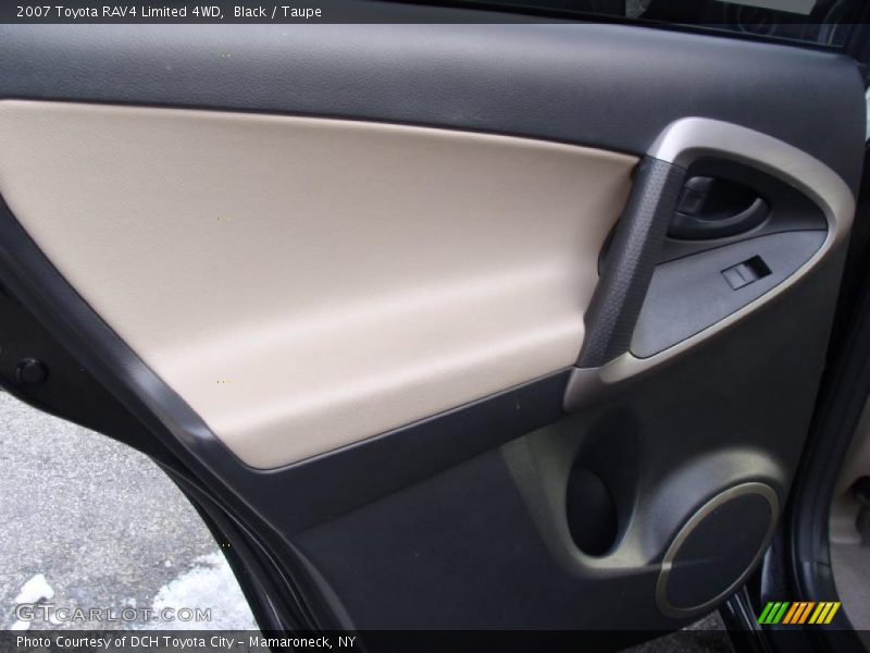 Black / Taupe 2007 Toyota RAV4 Limited 4WD