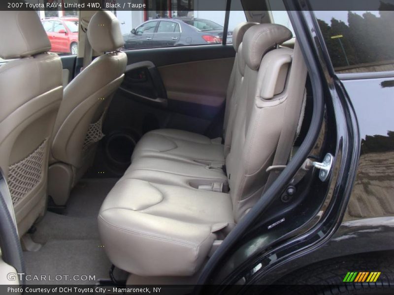 Black / Taupe 2007 Toyota RAV4 Limited 4WD