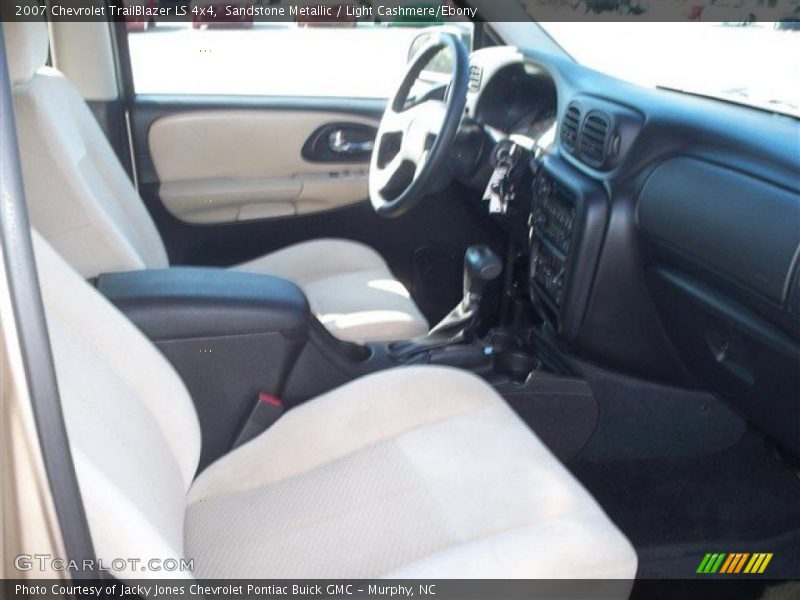 Sandstone Metallic / Light Cashmere/Ebony 2007 Chevrolet TrailBlazer LS 4x4