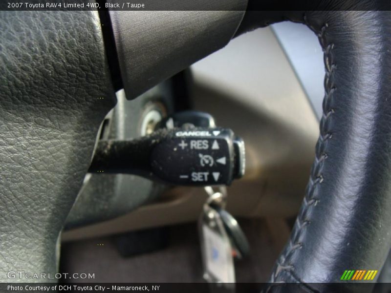 Black / Taupe 2007 Toyota RAV4 Limited 4WD