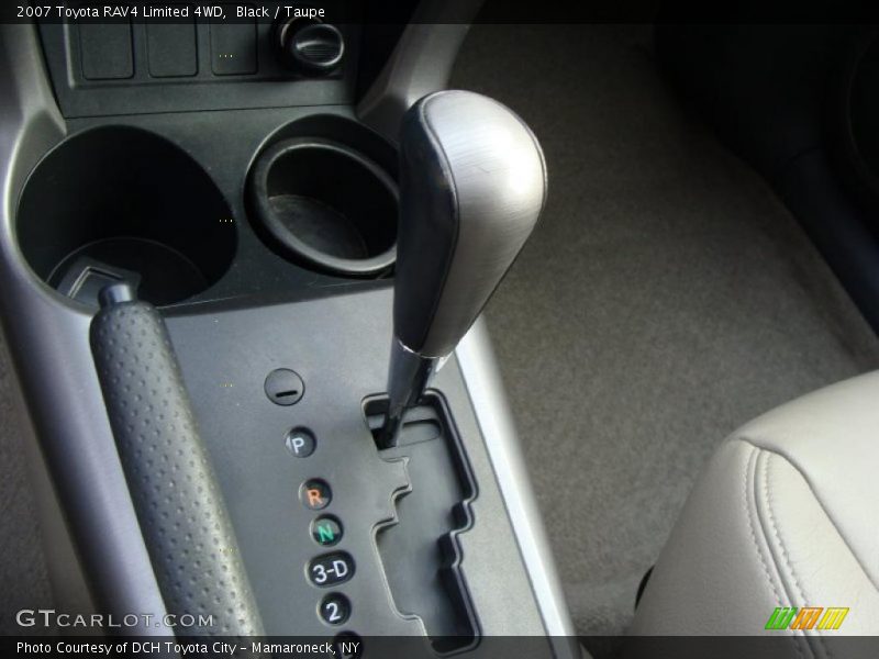 Black / Taupe 2007 Toyota RAV4 Limited 4WD