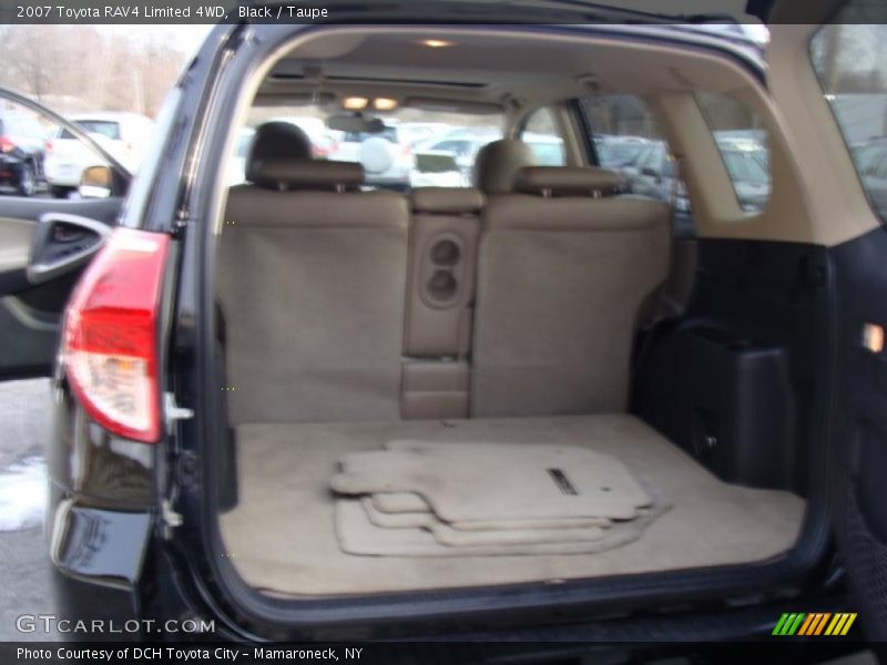 Black / Taupe 2007 Toyota RAV4 Limited 4WD