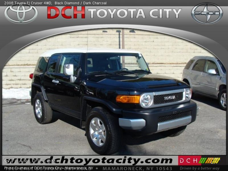 Black Diamond / Dark Charcoal 2008 Toyota FJ Cruiser 4WD