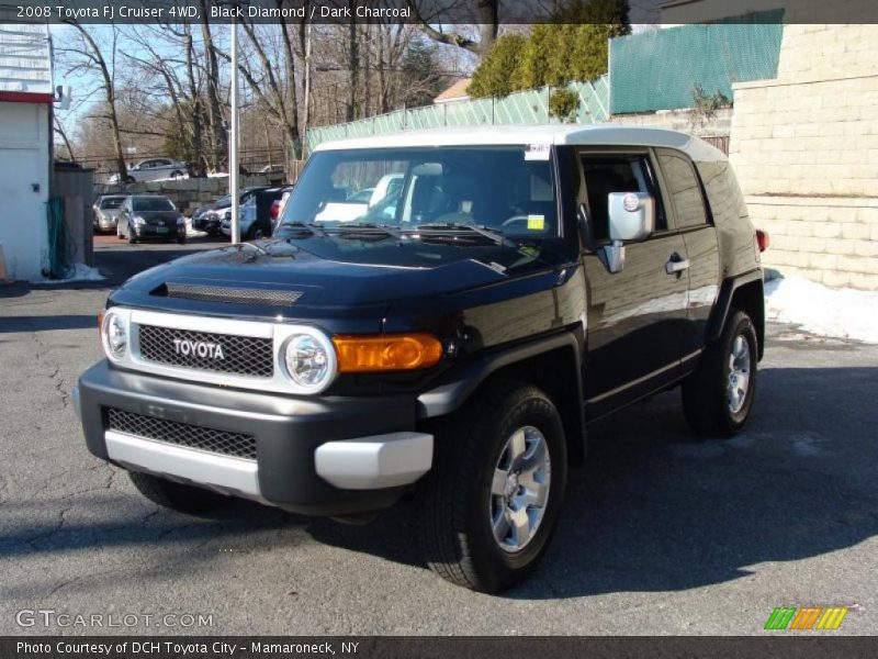 Black Diamond / Dark Charcoal 2008 Toyota FJ Cruiser 4WD