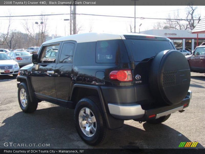 Black Diamond / Dark Charcoal 2008 Toyota FJ Cruiser 4WD