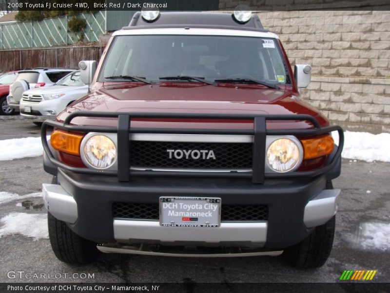 Brick Red / Dark Charcoal 2008 Toyota FJ Cruiser 4WD