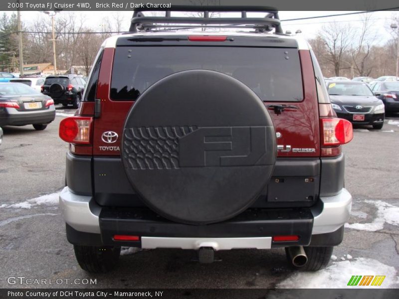Brick Red / Dark Charcoal 2008 Toyota FJ Cruiser 4WD
