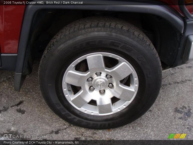 Brick Red / Dark Charcoal 2008 Toyota FJ Cruiser 4WD