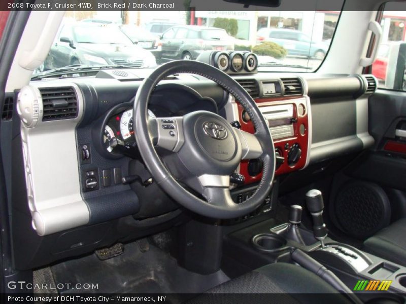 Brick Red / Dark Charcoal 2008 Toyota FJ Cruiser 4WD