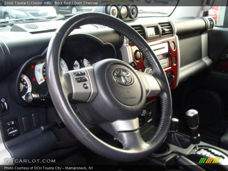Brick Red / Dark Charcoal 2008 Toyota FJ Cruiser 4WD