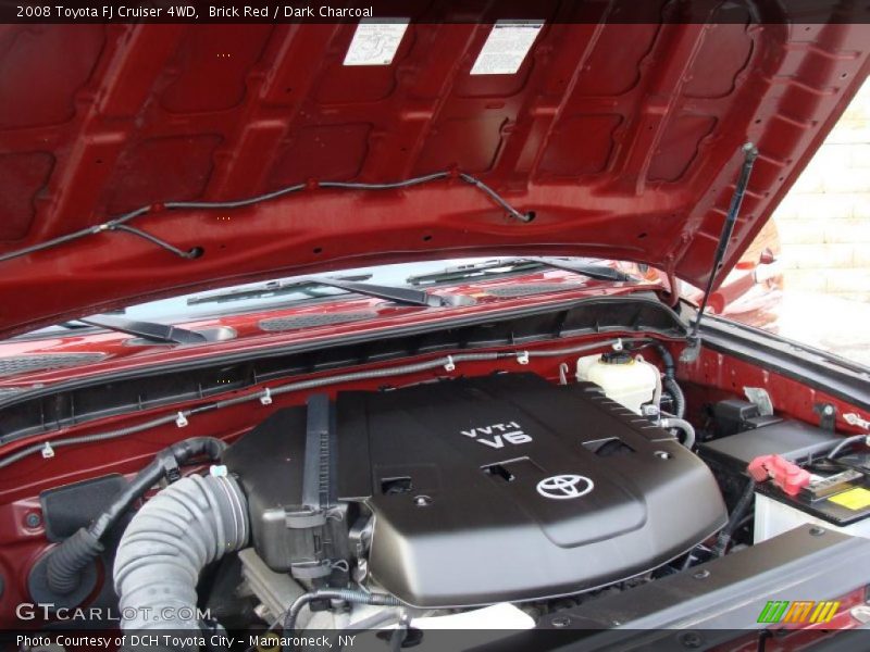 Brick Red / Dark Charcoal 2008 Toyota FJ Cruiser 4WD