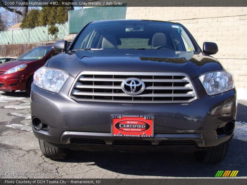 Magnetic Gray Metallic / Ash Gray 2008 Toyota Highlander 4WD