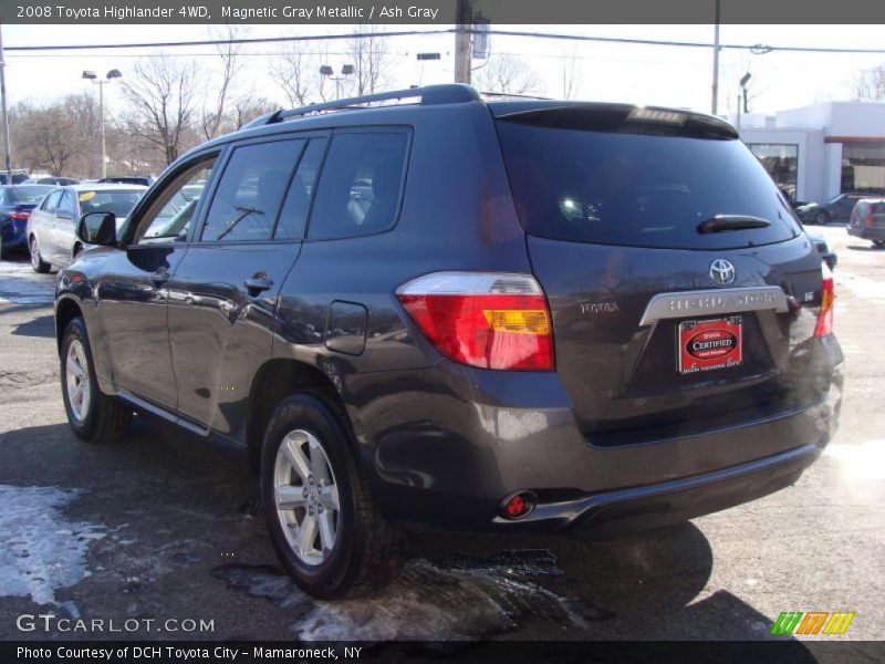 Magnetic Gray Metallic / Ash Gray 2008 Toyota Highlander 4WD