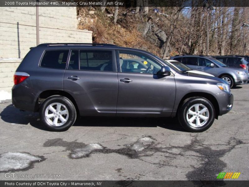 Magnetic Gray Metallic / Ash Gray 2008 Toyota Highlander 4WD