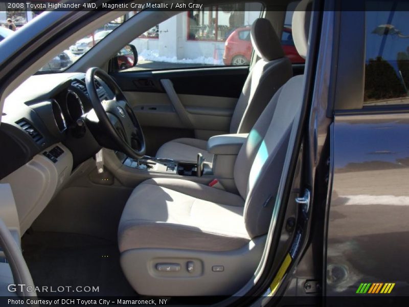 Magnetic Gray Metallic / Ash Gray 2008 Toyota Highlander 4WD