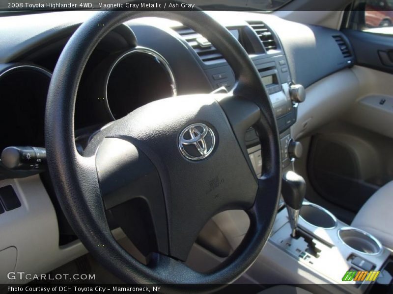 Magnetic Gray Metallic / Ash Gray 2008 Toyota Highlander 4WD