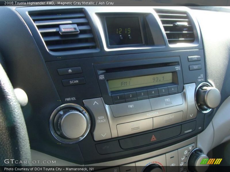 Magnetic Gray Metallic / Ash Gray 2008 Toyota Highlander 4WD