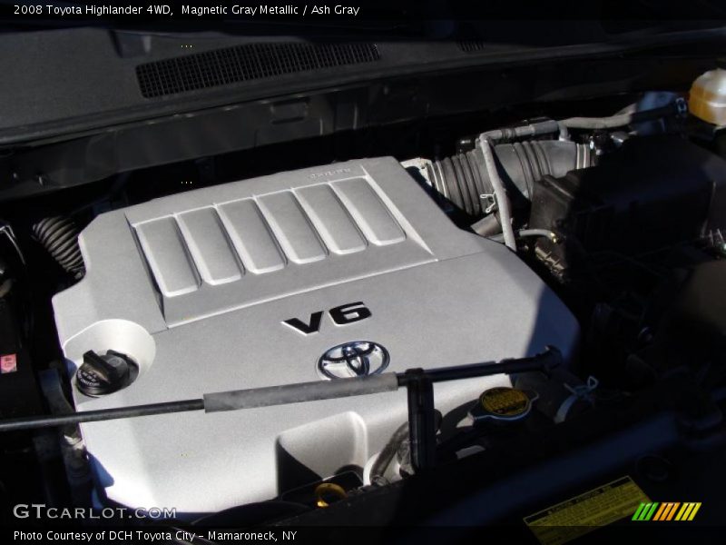 Magnetic Gray Metallic / Ash Gray 2008 Toyota Highlander 4WD