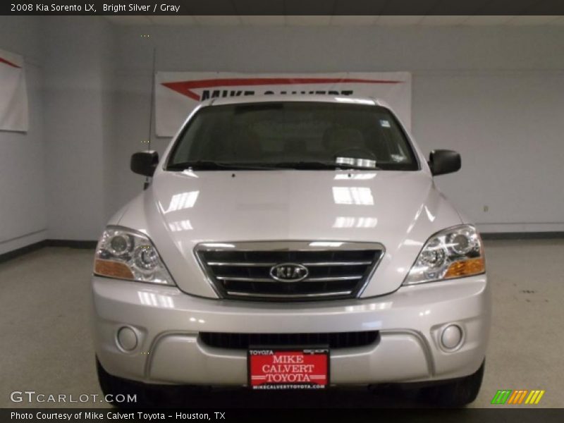 Bright Silver / Gray 2008 Kia Sorento LX