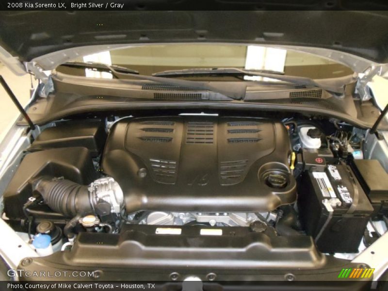 Bright Silver / Gray 2008 Kia Sorento LX