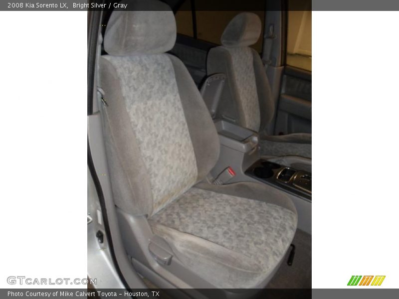 Bright Silver / Gray 2008 Kia Sorento LX