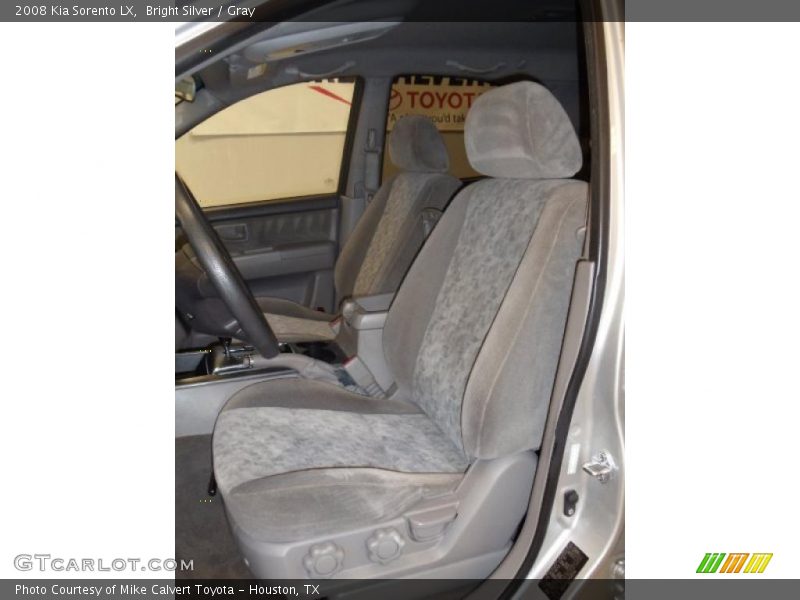 Bright Silver / Gray 2008 Kia Sorento LX